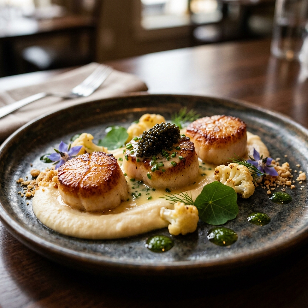Seared Scallops